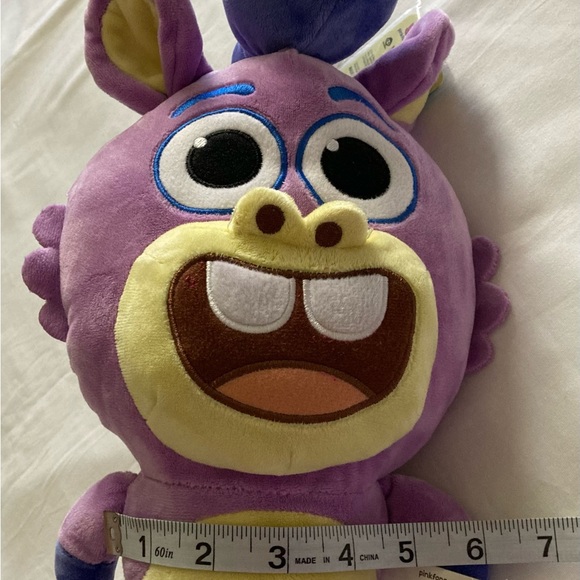 Baby Shark Big Show Purple Chucks Seahorse Plush NWT - Picture 7 of 7